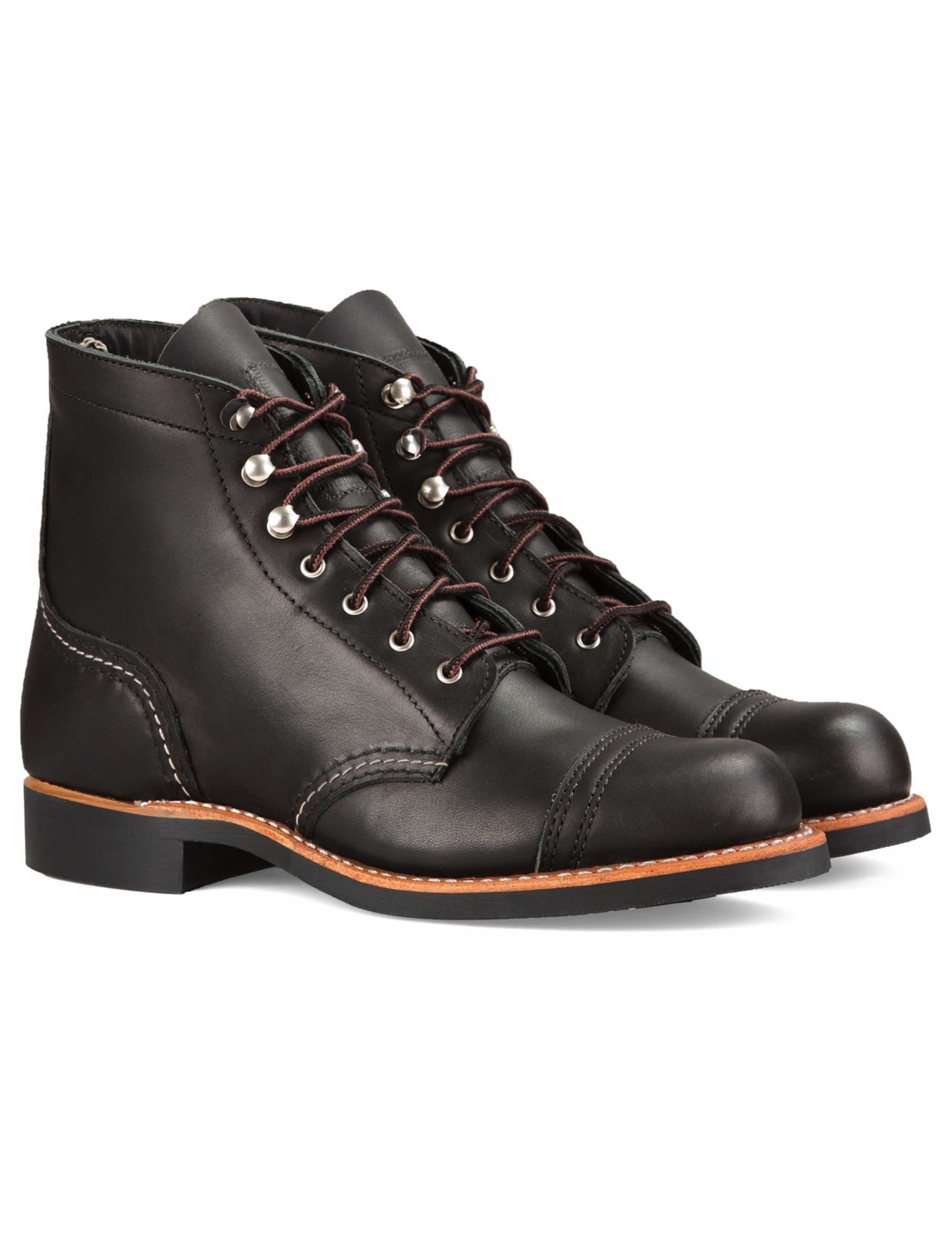 Red Wing Women's 3366D (Wide) Heritage Iron Ranger Boot - Black