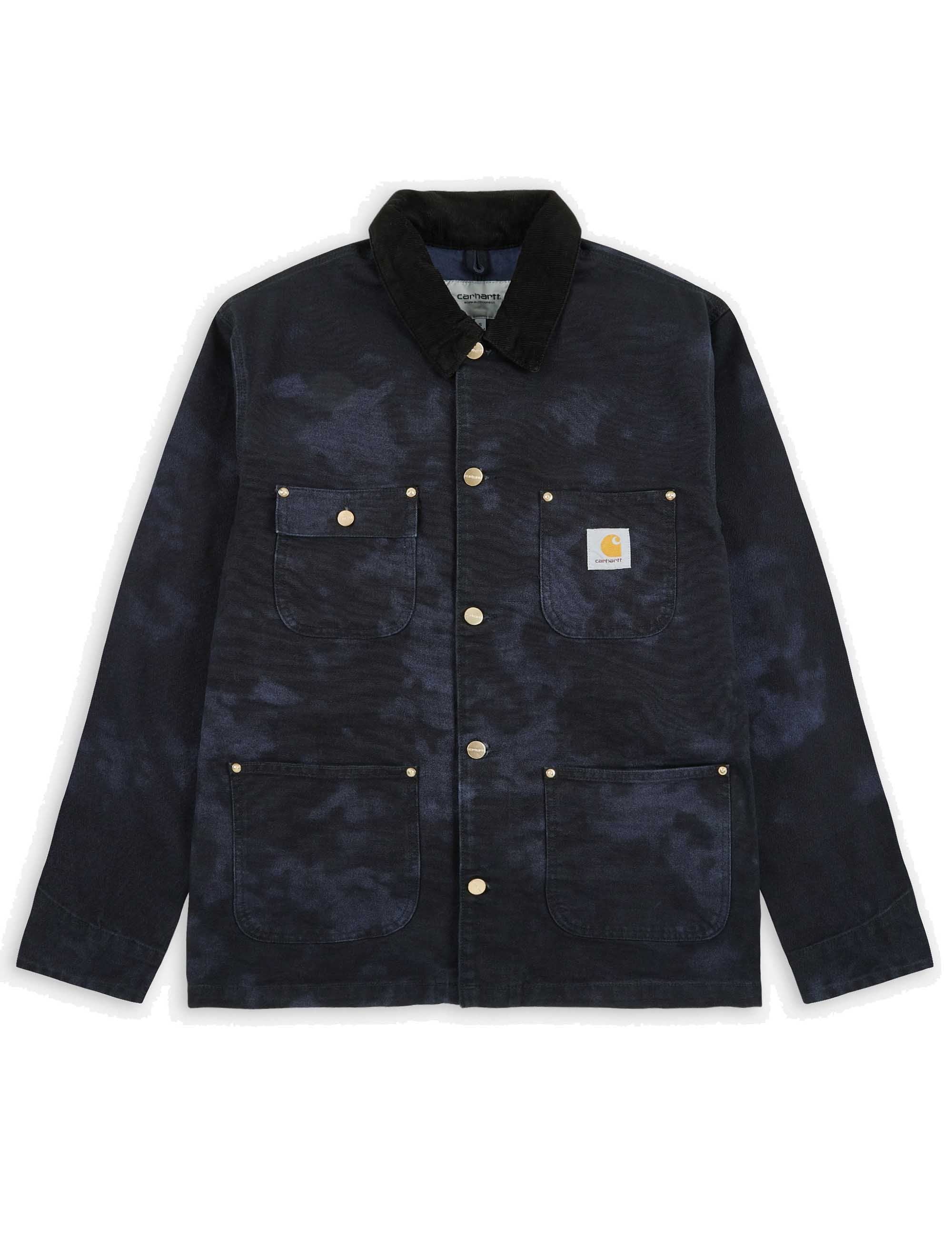 ジャケット・アウター Carhartt OG CHORE CHROME COAT Carhartt WIP OG Chore Chromo Jacket - Black Chromo/Black
