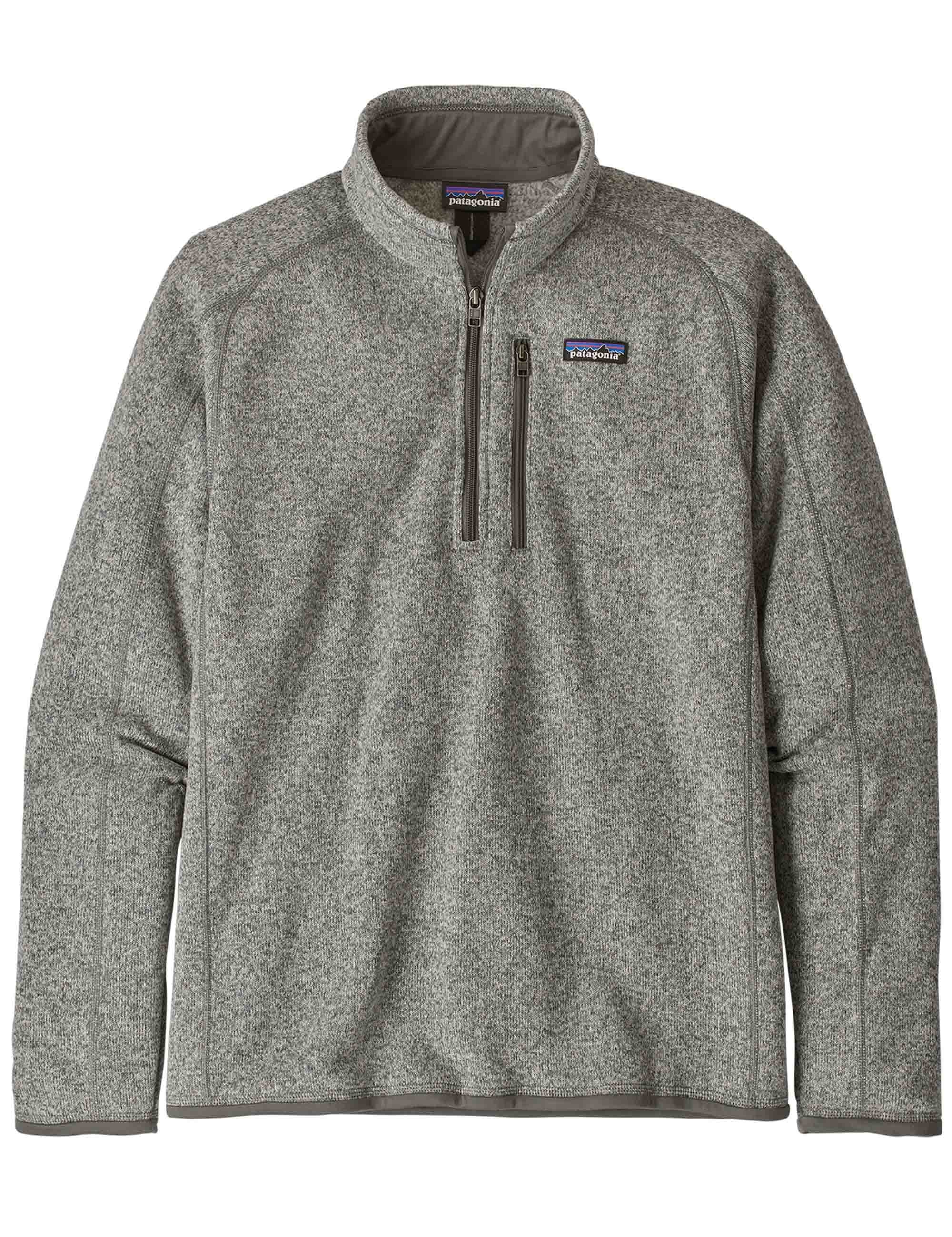 Patagonia Better Sweater 1/4 Zip Fleece Pullover - Stonewash