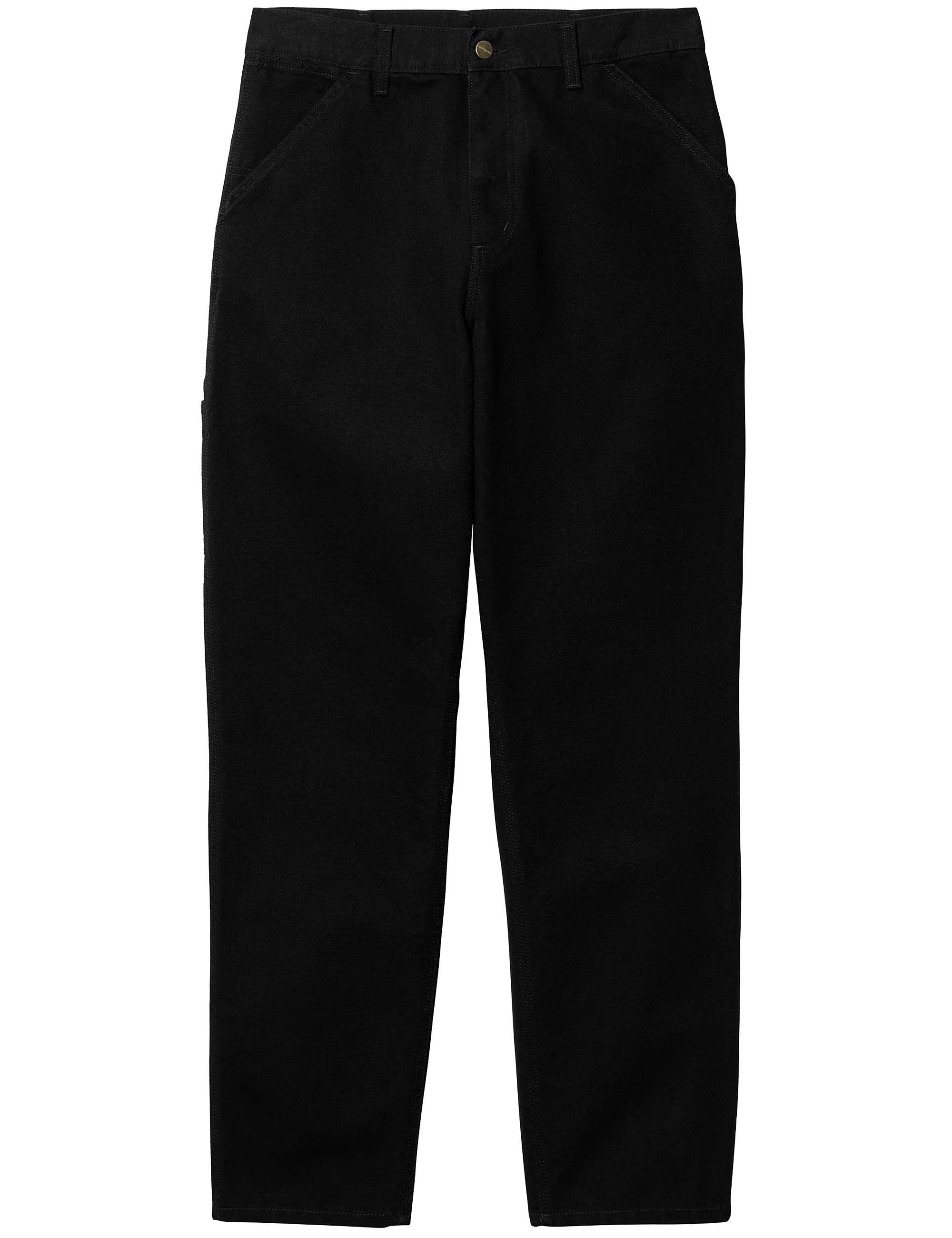 Carhartt WIP Single Knee Pant — Black (Rinsed) | Fat Buddha – Fat 