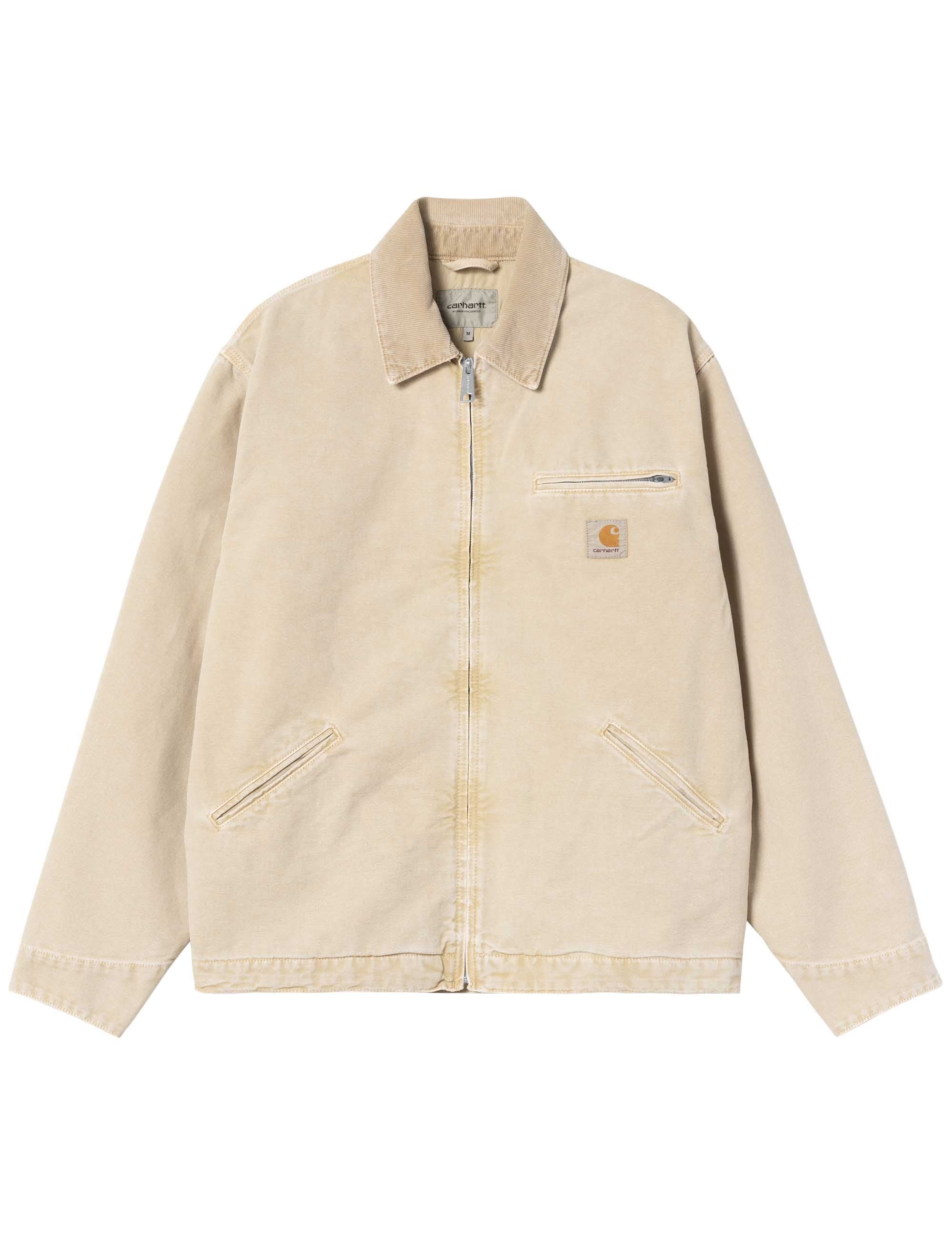 Carhartt ジャケット ベージュ Carhartt WIP OG Detroit Jacket — Dusty Hamilton Brown (Chalk Wash