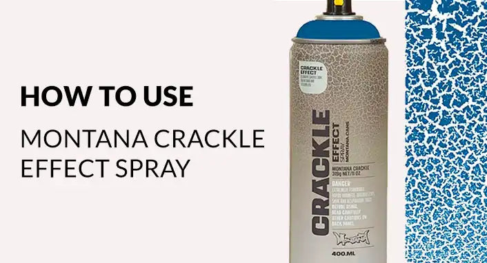 How to Use: Montana Crackle Effect Spray