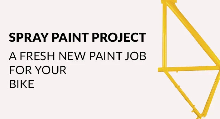 Spray Paint Project: A Fresh New Paint Job For Your Bike