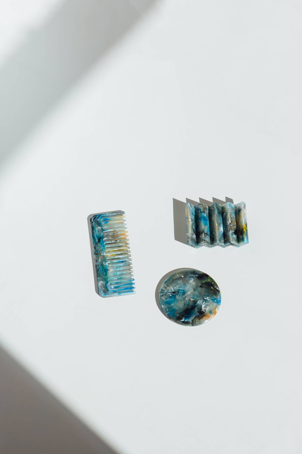 Recycled Plastic Comb- Marble