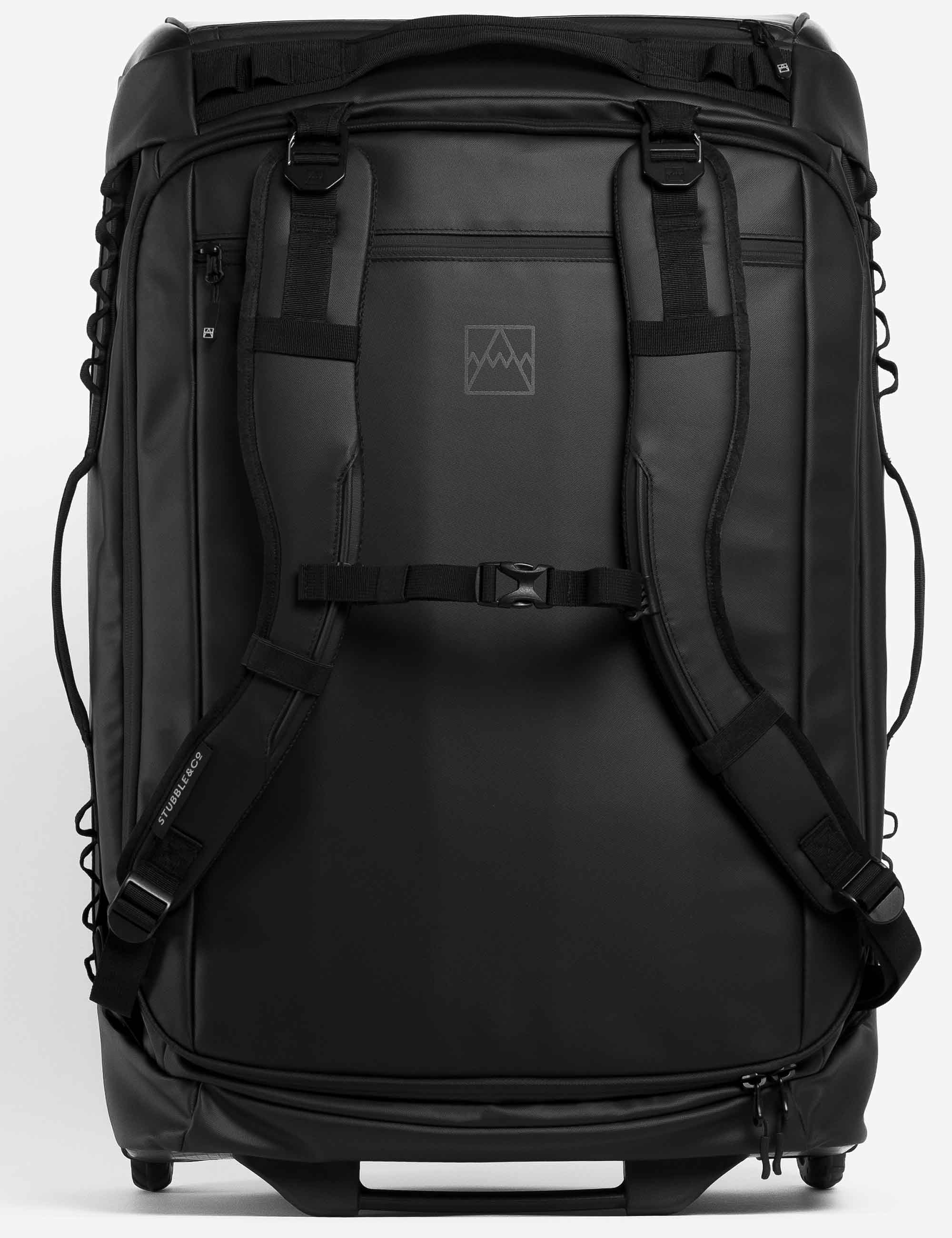 Stubble & Co Wheeled Duffel Bag 80L - All Black
