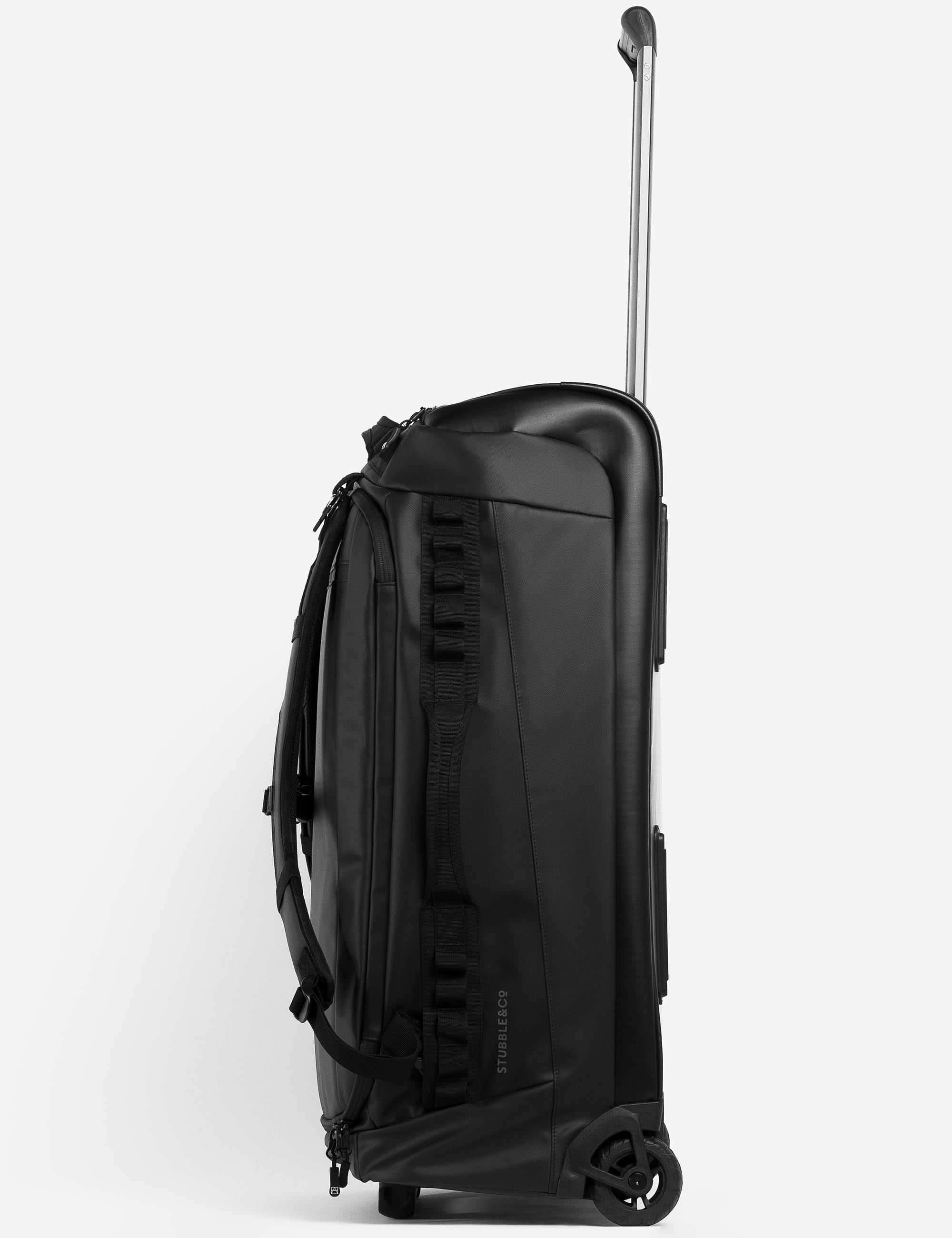 Stubble & Co Wheeled Duffel Bag 80L - All Black