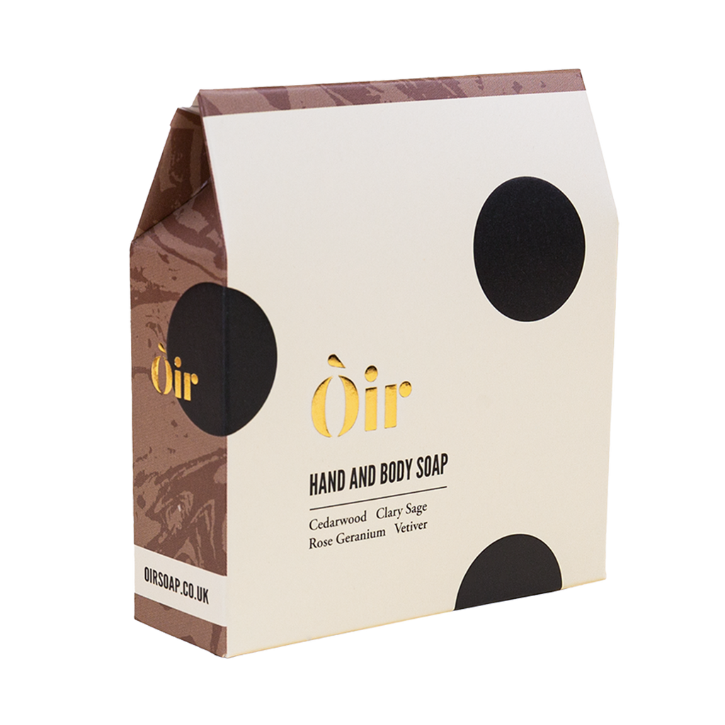 Luxury Soap Bar (160g) - Cedarwood/Clary Sage