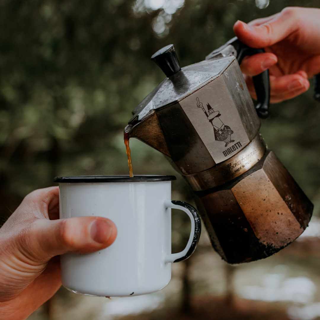 Bialetti Moka Express 3 Cup Coffee Maker - Silver