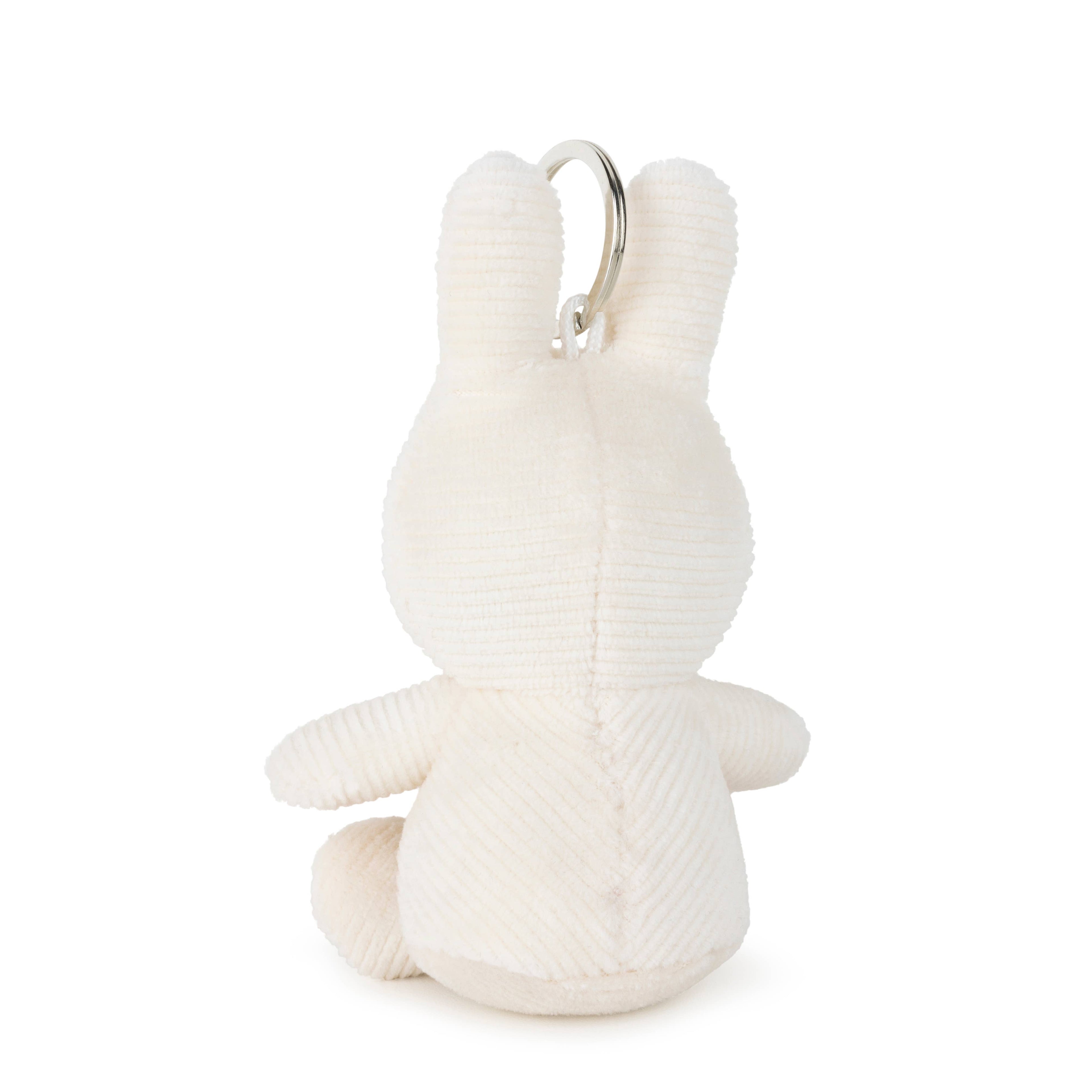Miffy Miffy Corduroy Rainbow Keyring (10cm) - White
