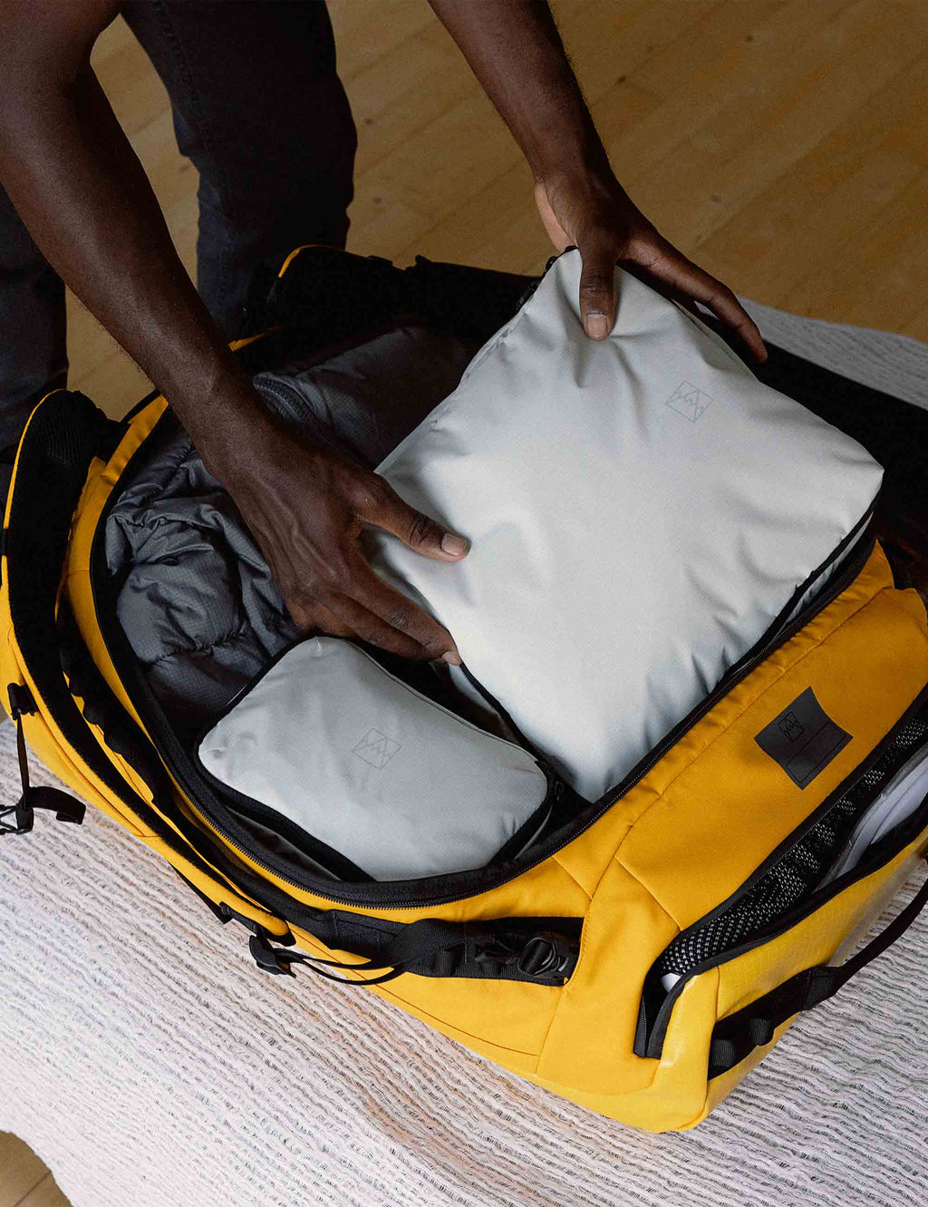 Kit Bag Large (65L) - Yellow