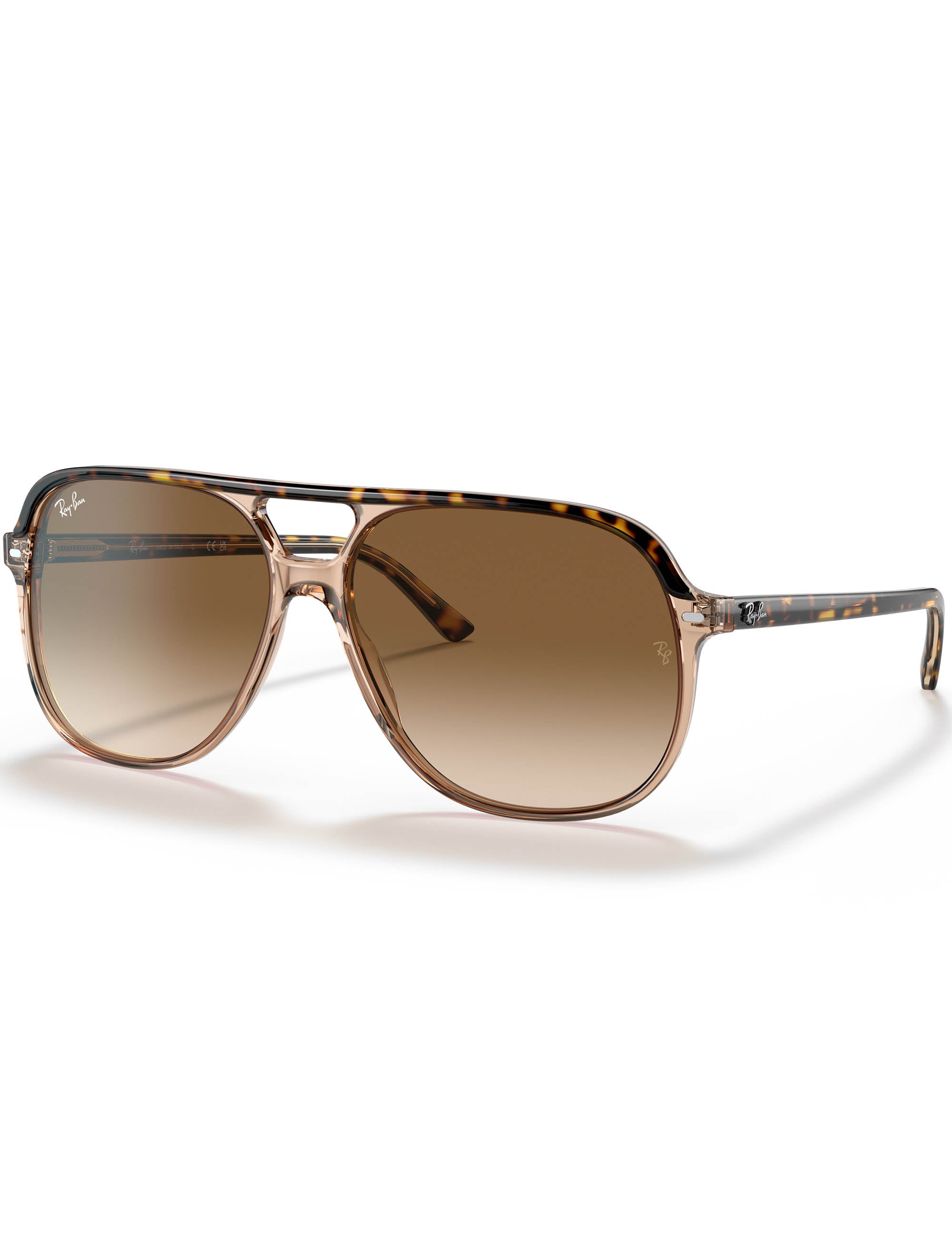 Ray-Ban Bill Sunglasses - Polished Havana/Lt Brown Gradient