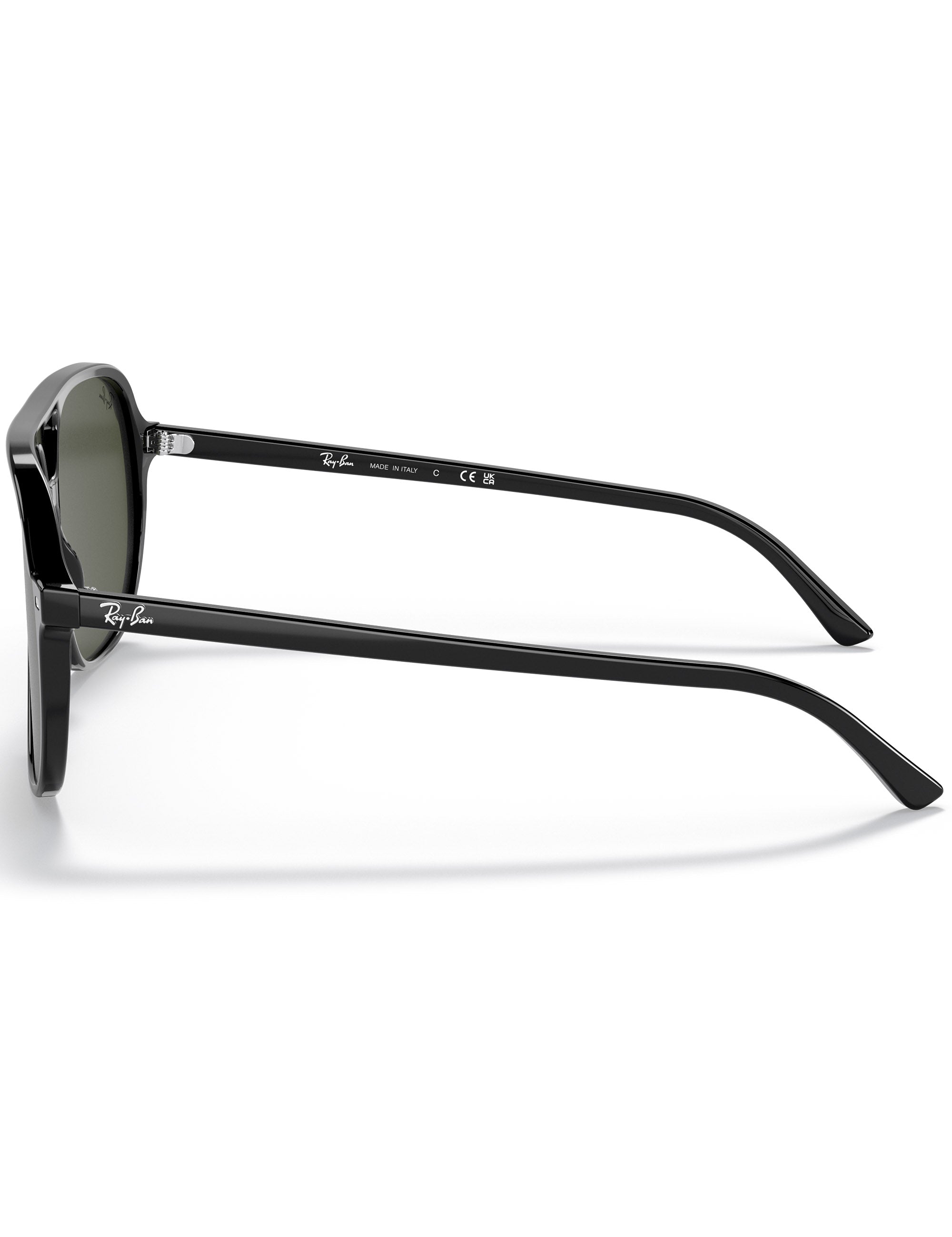 Ray-Ban Bill Sunglasses - Polished Black/G-15 Green