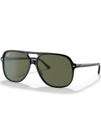 Bill Sunglasses - Polished Black/G-15 Green Polarised