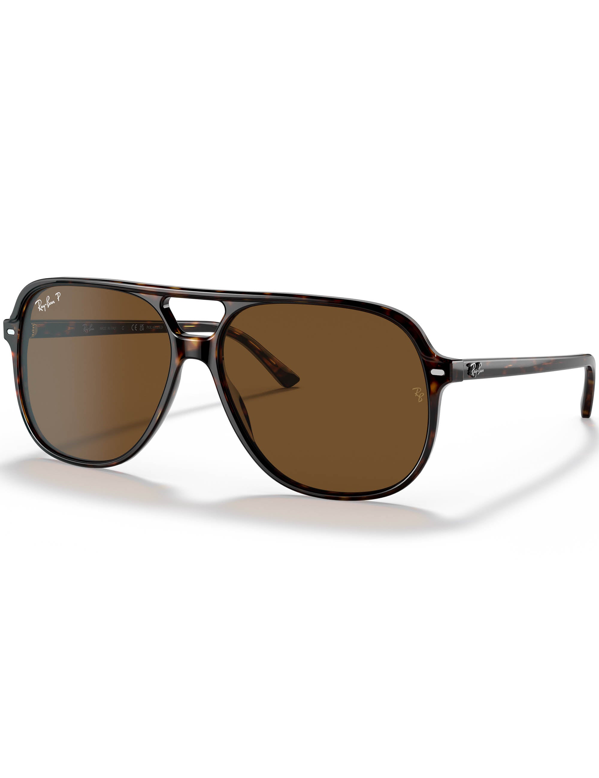Ray-Ban Bill Sunglasses - Polished Havana/Brown Polarised