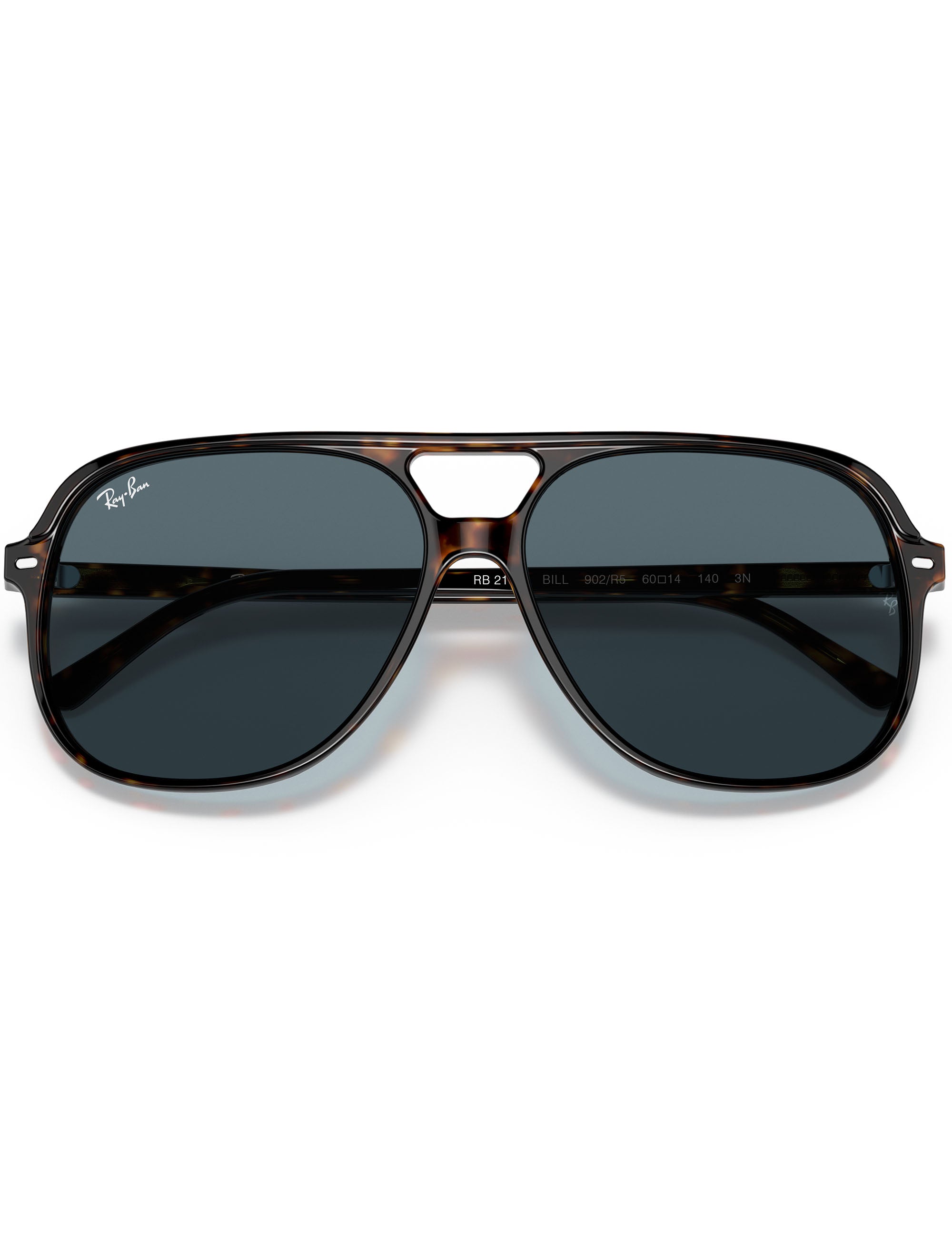 Ray-Ban Bill Sunglasses - Polished Havana/Blue