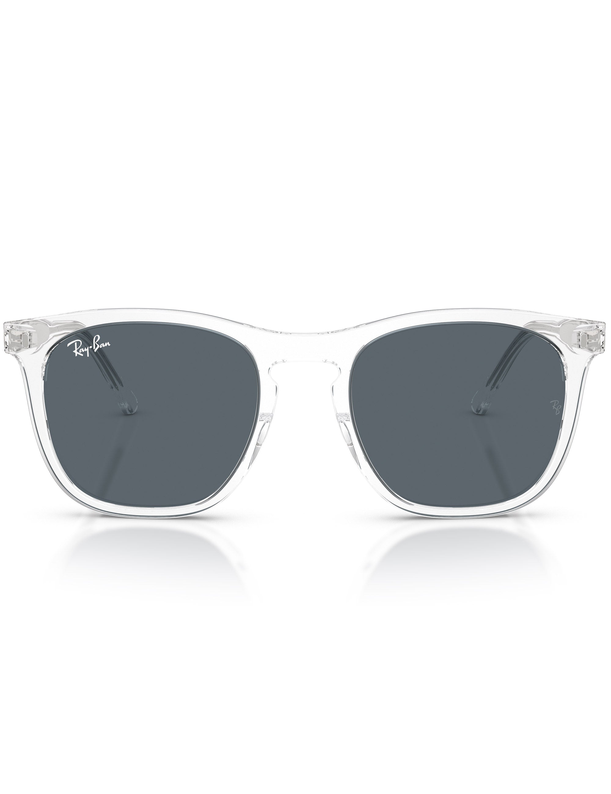 Ray-Ban RB2210 Sunglasses - Polished Transparent/Blue