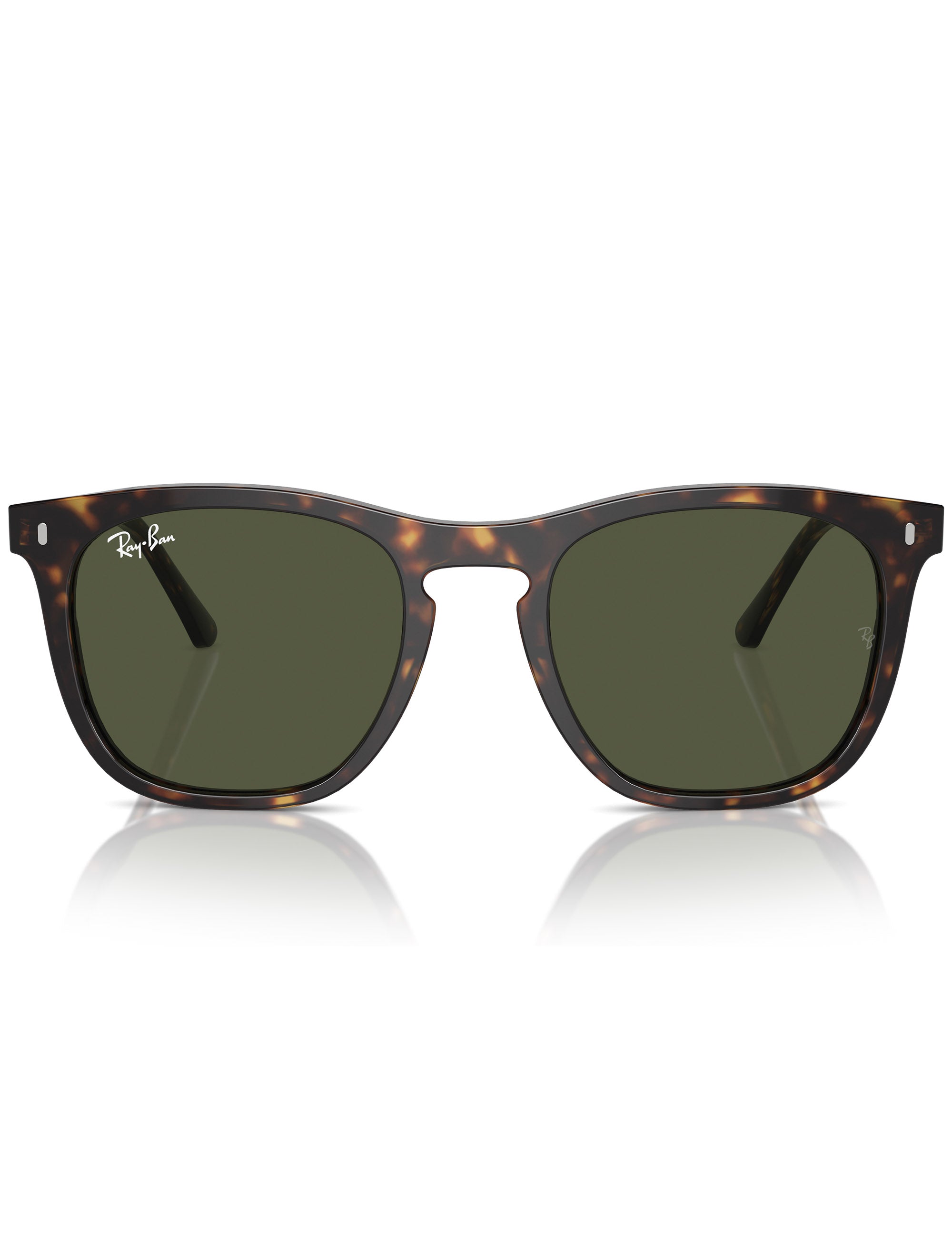 Ray-Ban RB2210 Sunglasses - Polished Havana/Green
