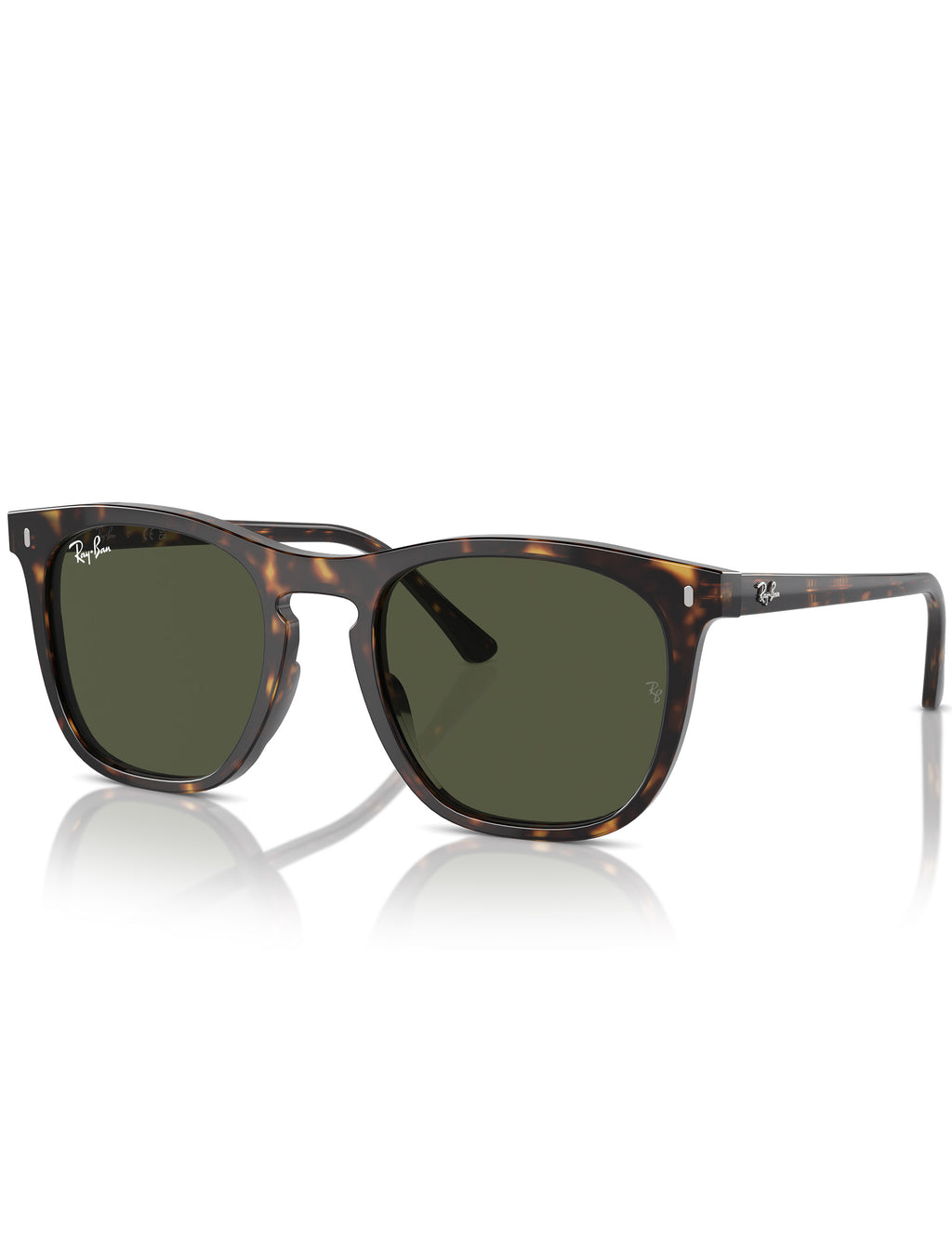 RB2210 Sunglasses - Polished Havana/Green