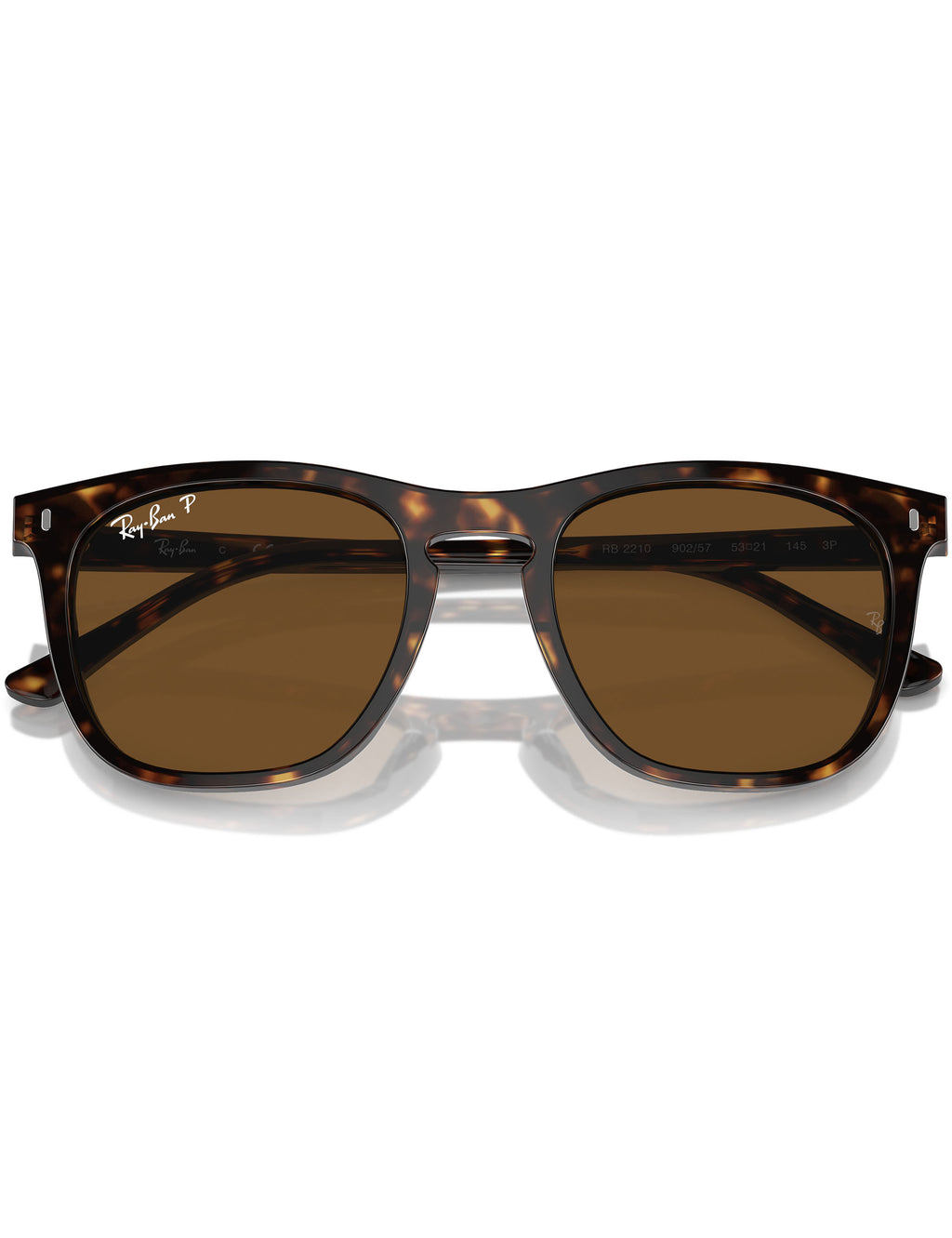 RB2210 Sunglasses - Polished Havana/Brown Polarised