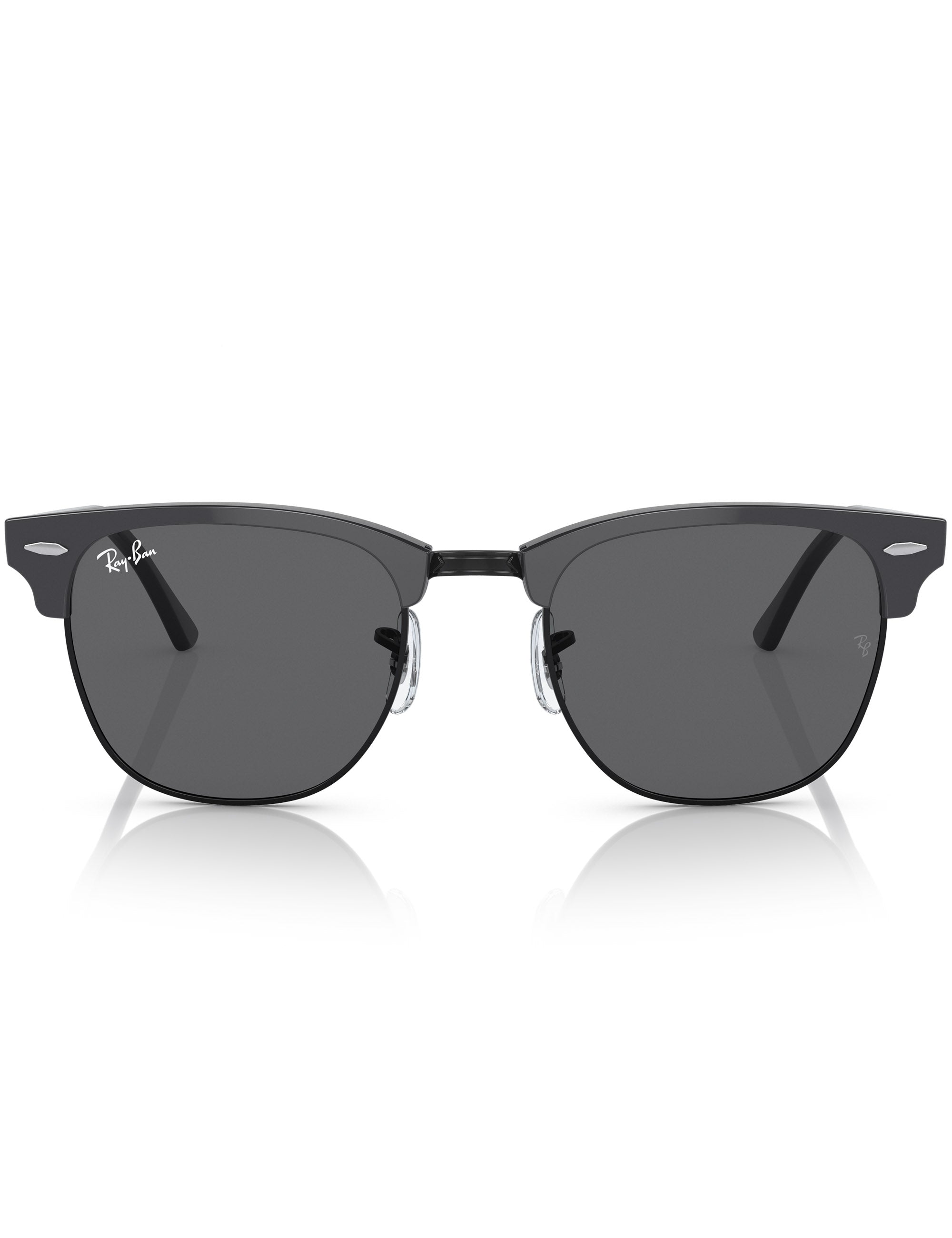Ray-Ban Clubmaster Classic Sunglasses - Polished Grey/Dark Grey