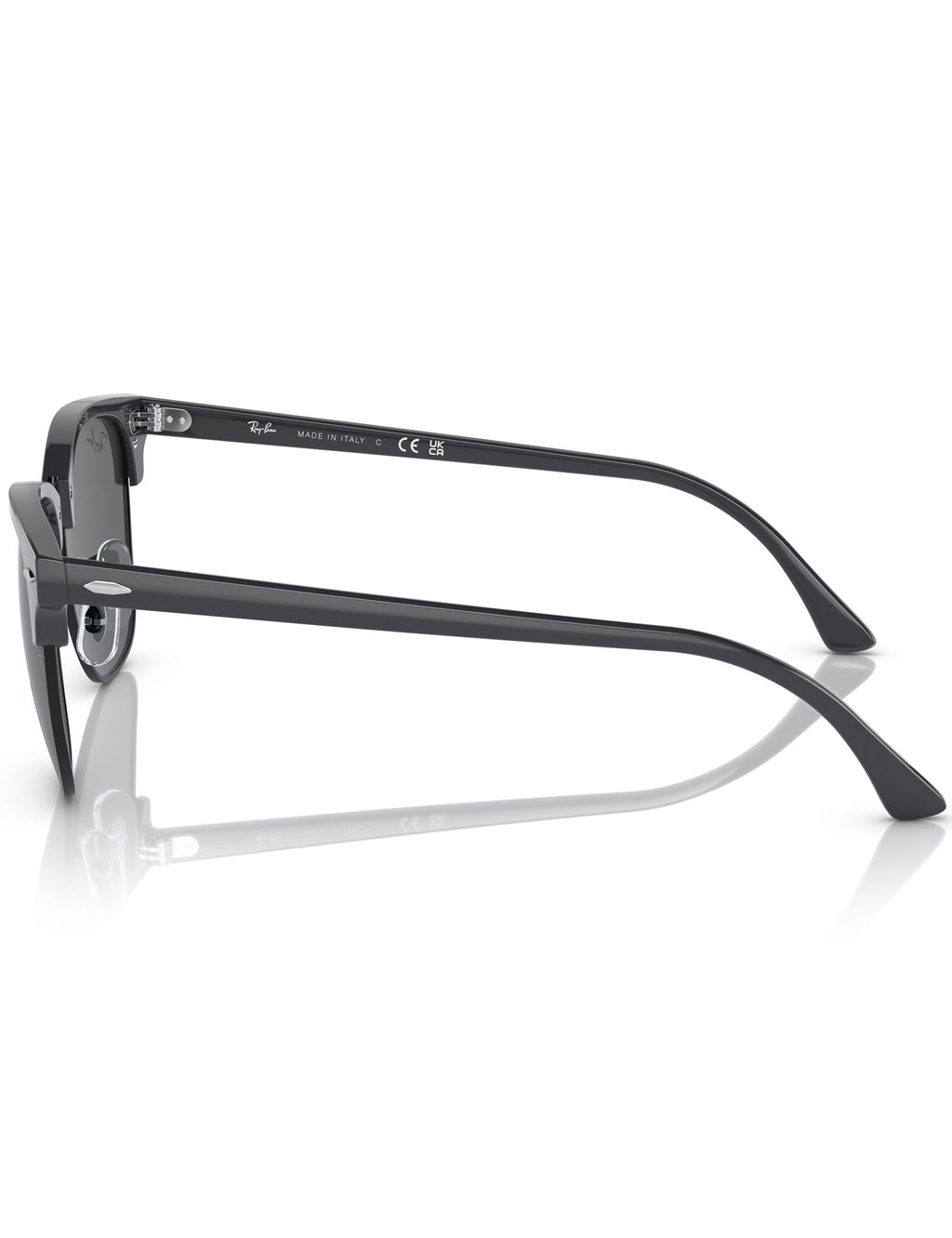 Clubmaster Classic Sunglasses - Polished Grey/Dark Grey
