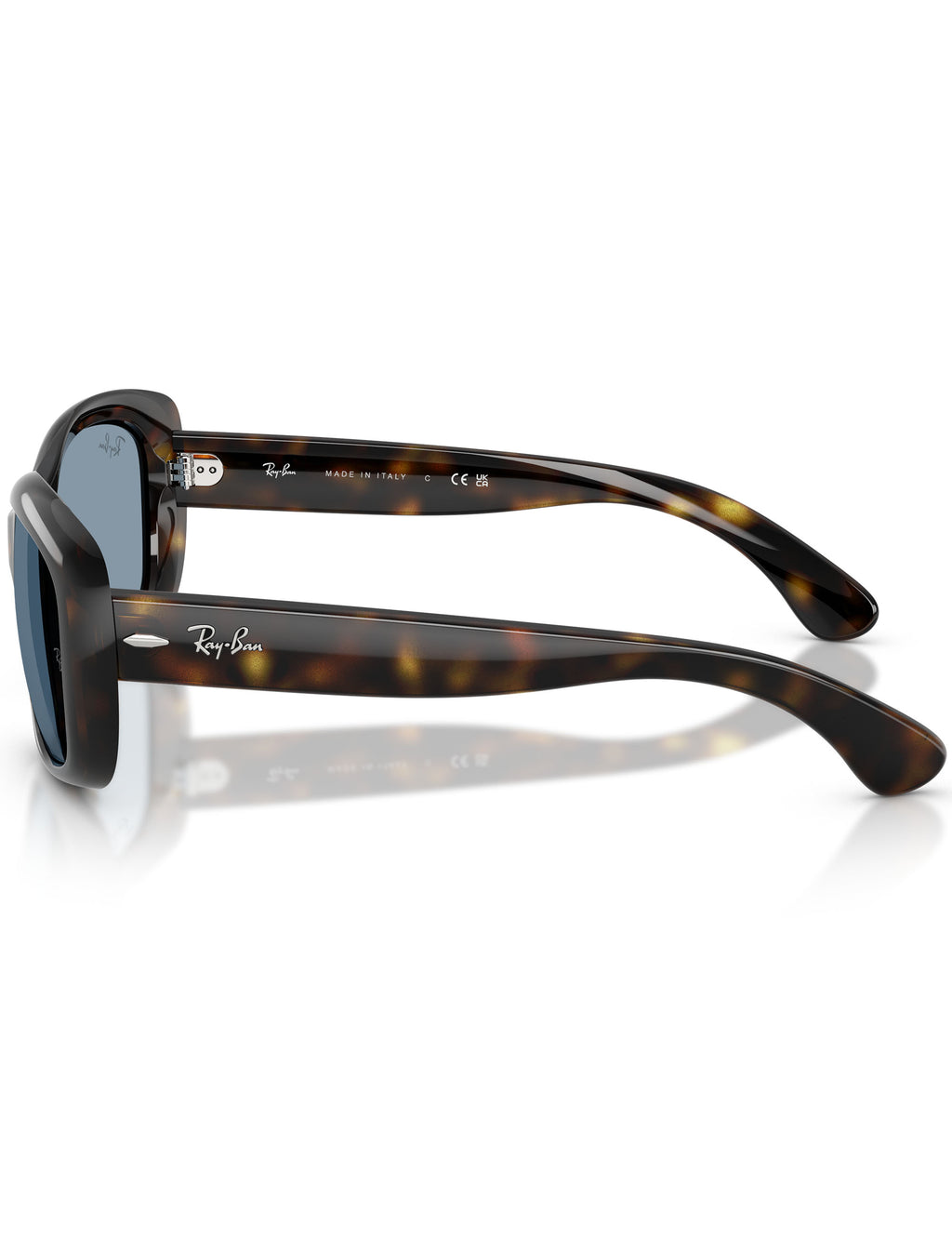 Jackie Ohh Sunglasses - Polished Lt Havana/Blue