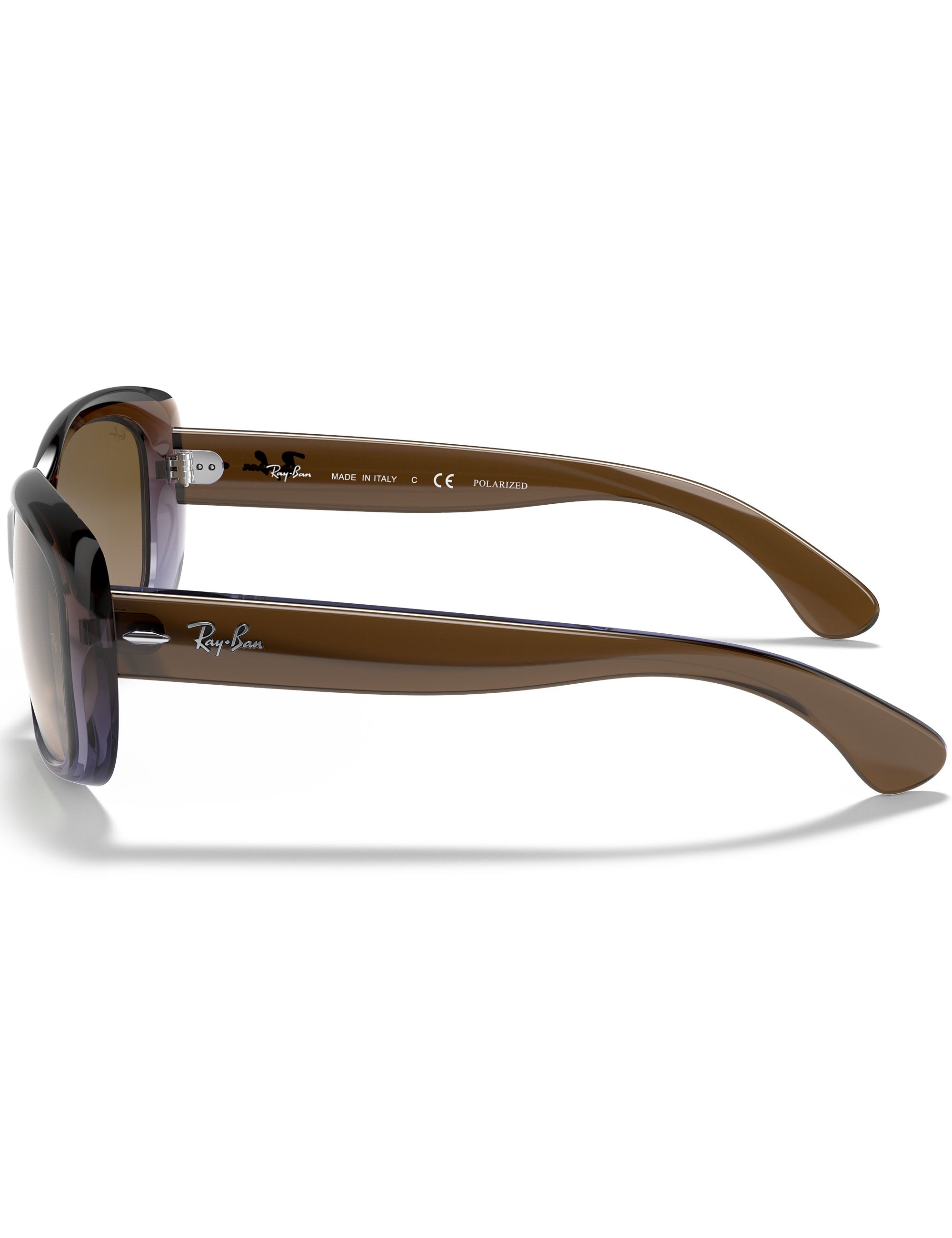 Ray-Ban Jackie Ohh Sunglasses - Polished Brown/Brown Gradient