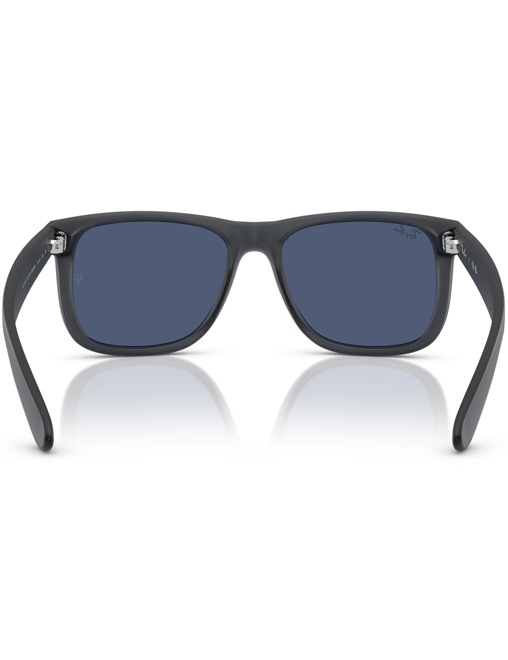Justin Classic Sunglasses - Matte Opal Grey/Dark Blue