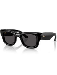 Wayfarer Puffer Sunglasses - Polished Black/Ultra Black