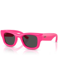 Wayfarer Puffer Sunglasses - Polished Fuchsia/Ultra Black