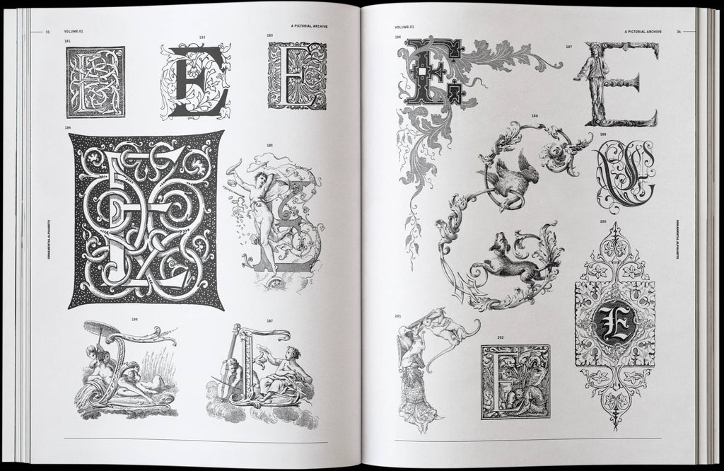 Ornamental Lettering: Initials & Decorative Alphabets Book by James Kale