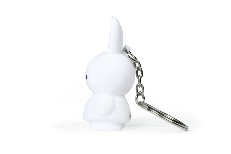 Junior Miffy Keyring (6cm) - Pure White