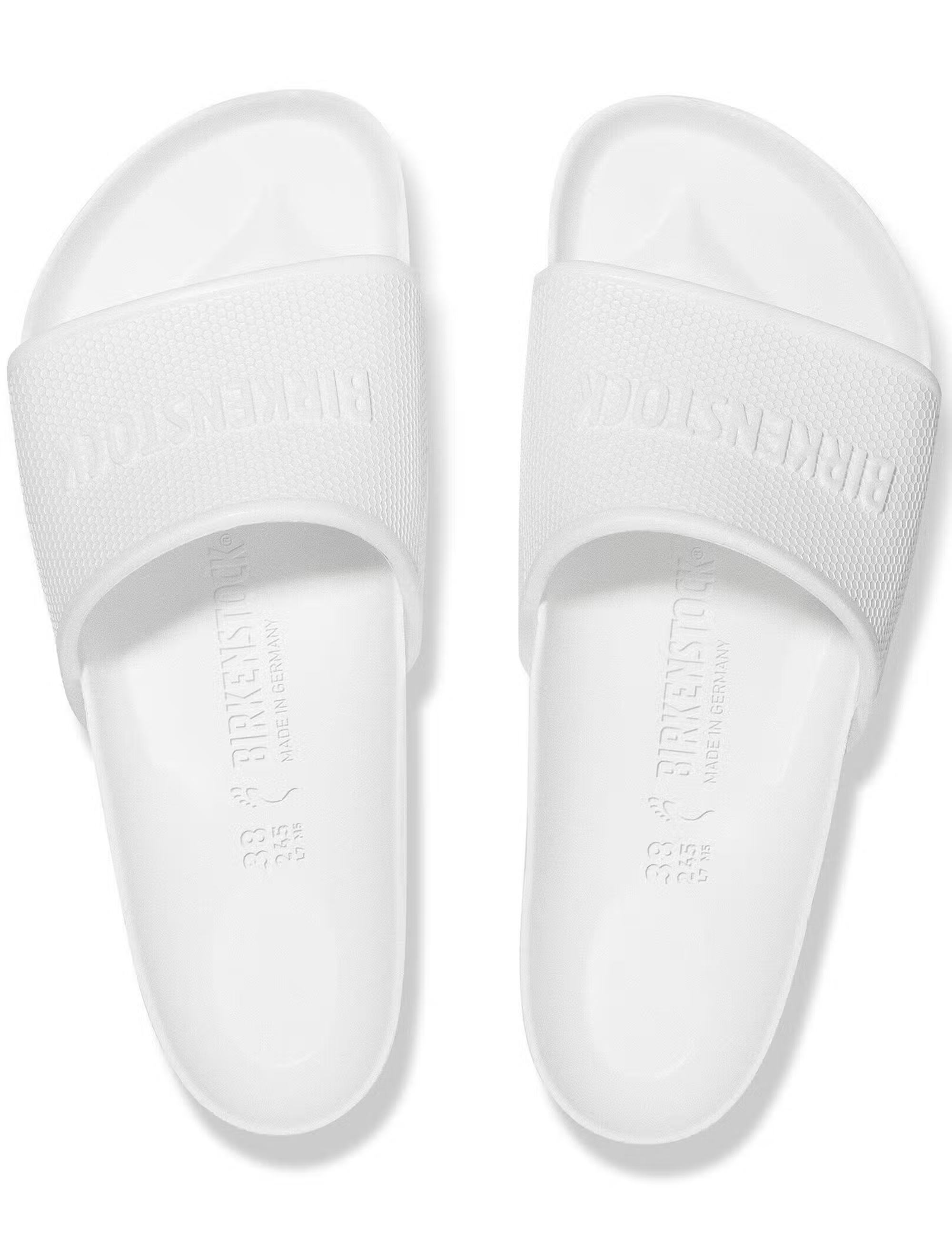 Birkenstock Women's Barbados EVA Sandals - White (Regular Fit)