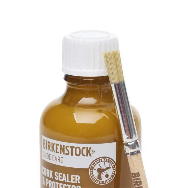 Birkenstock Cork Sealer and Protector (incl. Brush)