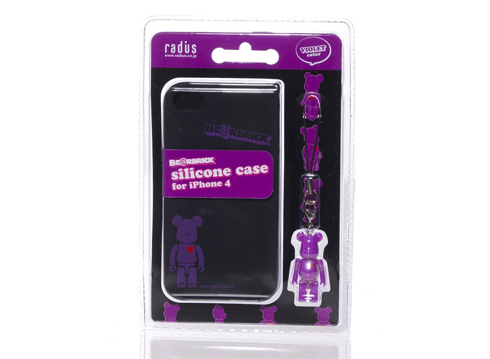 iPhone 4 Case - Violet/Black