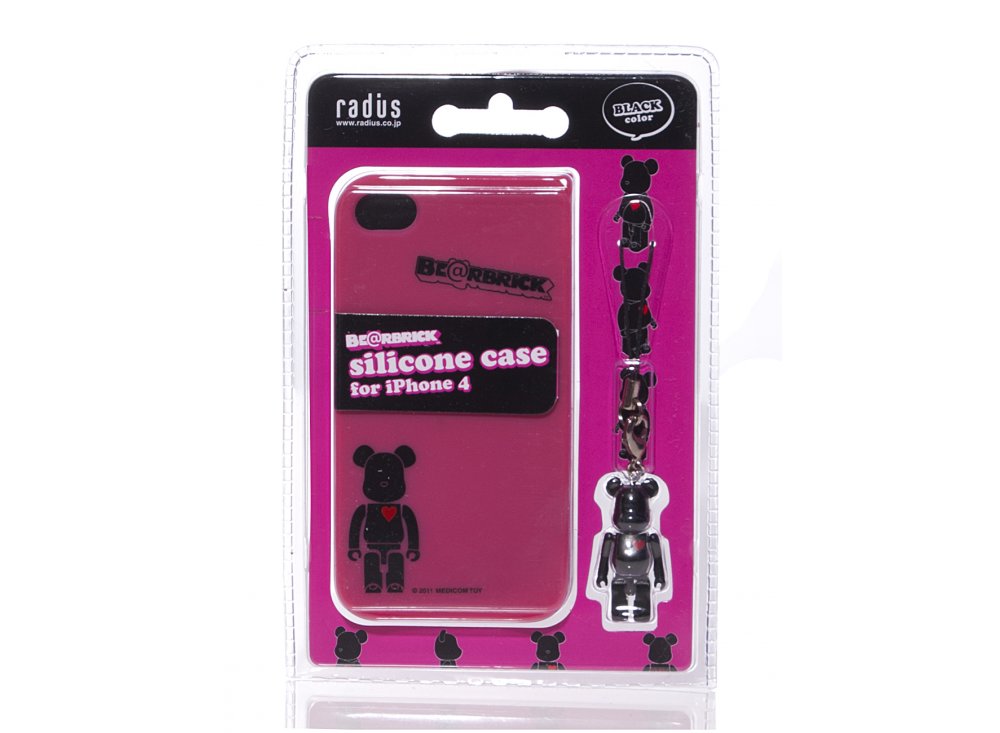 iPhone 4 Case - Black/Pink