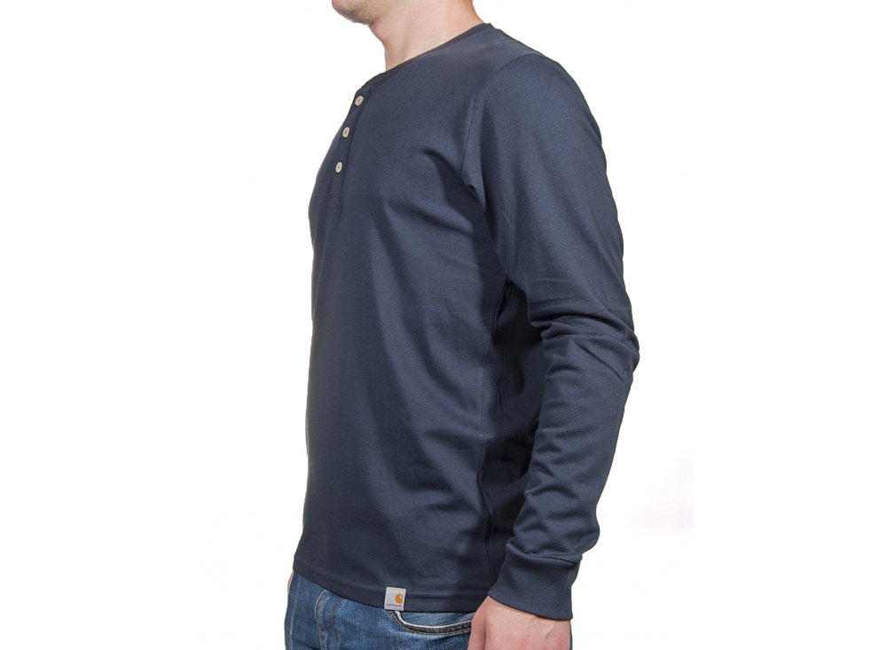 L/S Henley - Navy
