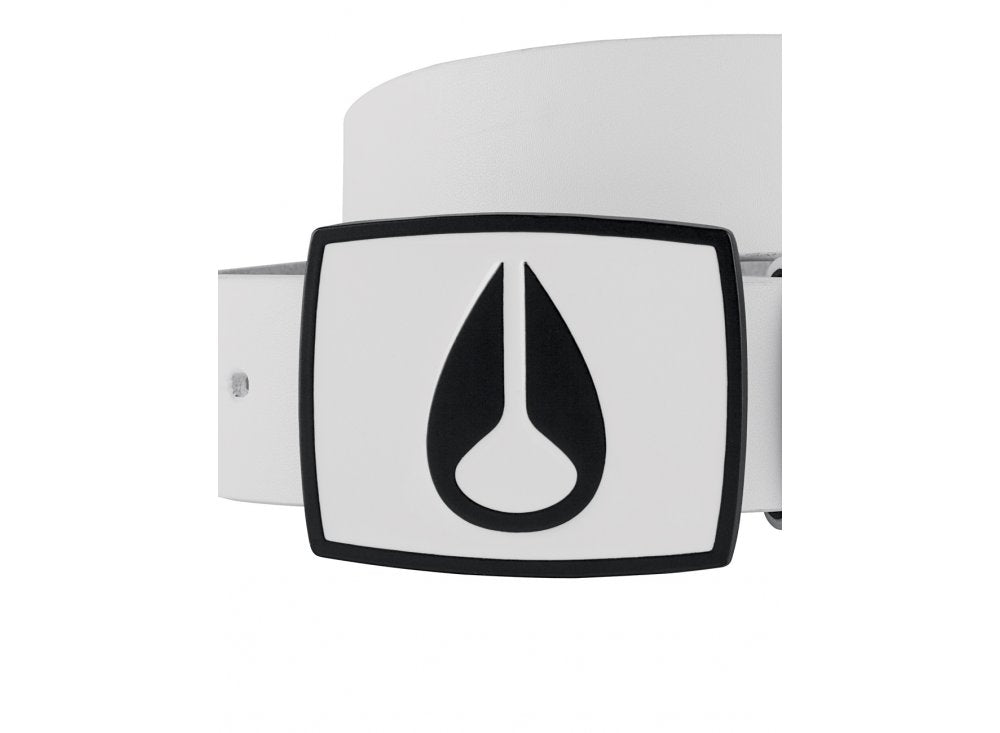 Enamel Icon Women's belt - White