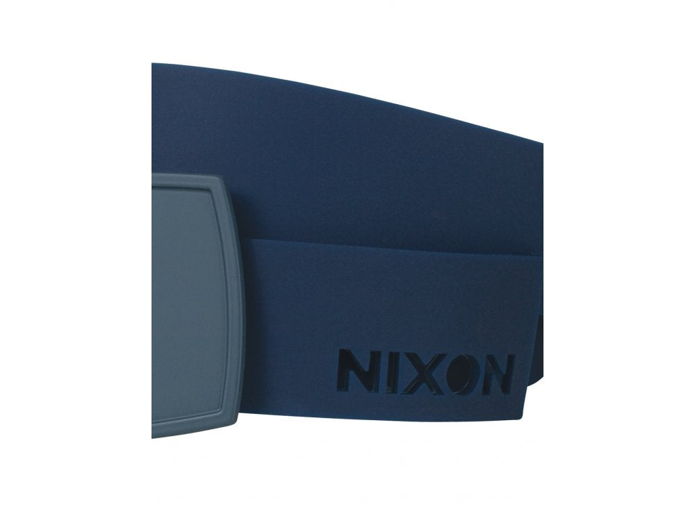 Mono Rubber Enamel belt - Navy