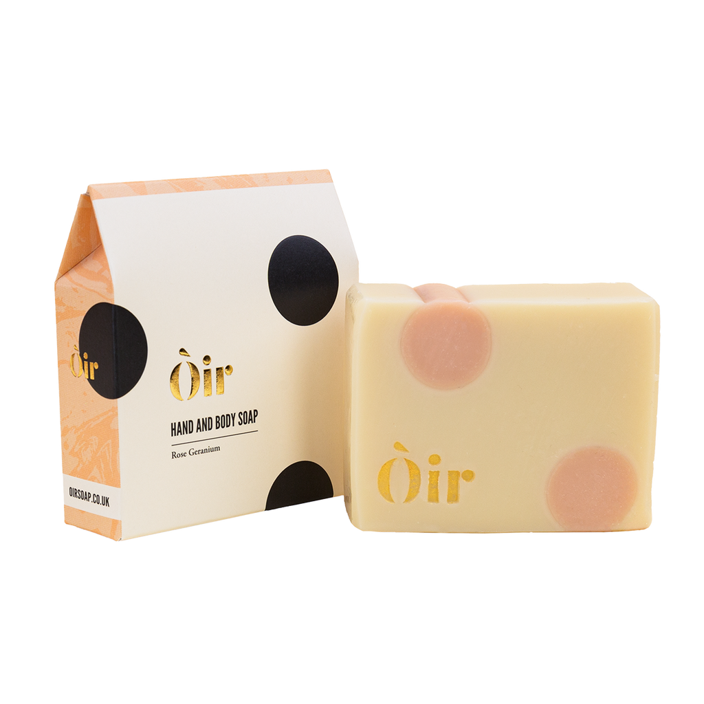 Luxury Soap Bar (160g) - Rose/Geranium