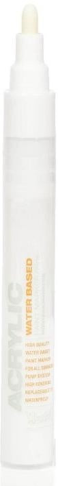 Montana Gold Acrylic Paint Marker 2mm - Shock White Pure S9100