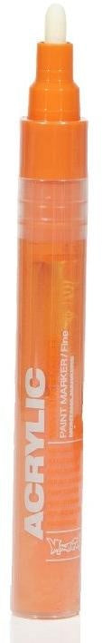 Montana Gold Acrylic Paint Marker 2mm - Shock Orange S2010
