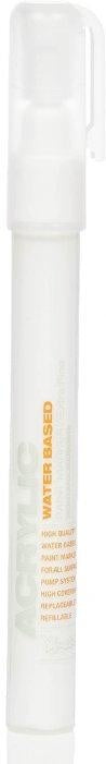 Acrylic Paint Marker 0.7mm - Shock White Pure S9100