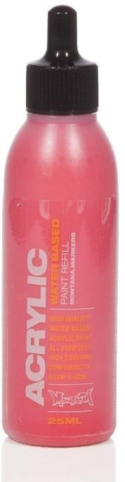 Montana Gold Acrylic Paint Refill 25ml - Shock Kent Blood Red S3020