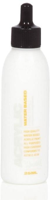 Montana Gold Acrylic Paint Refill 25ml - Shock White Pure S9100