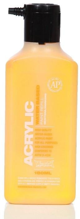 Acrylic Paint Refill 180ml - Shock Yellow S1010