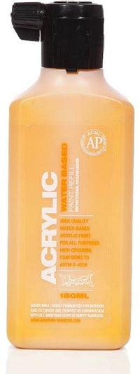 Montana Gold Acrylic Paint Refill 180ml - Shock Orange Light S2000