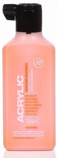 Montana Gold Acrylic Paint Refill 180ml - Shock Orange S2010