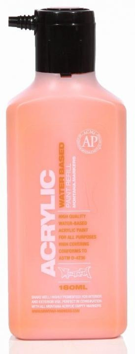 Acrylic Paint Refill 180ml - Shock Orange S2010