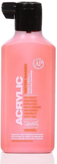 Montana Gold Acrylic Paint Refill 180ml - Shock Orange Dark S2020